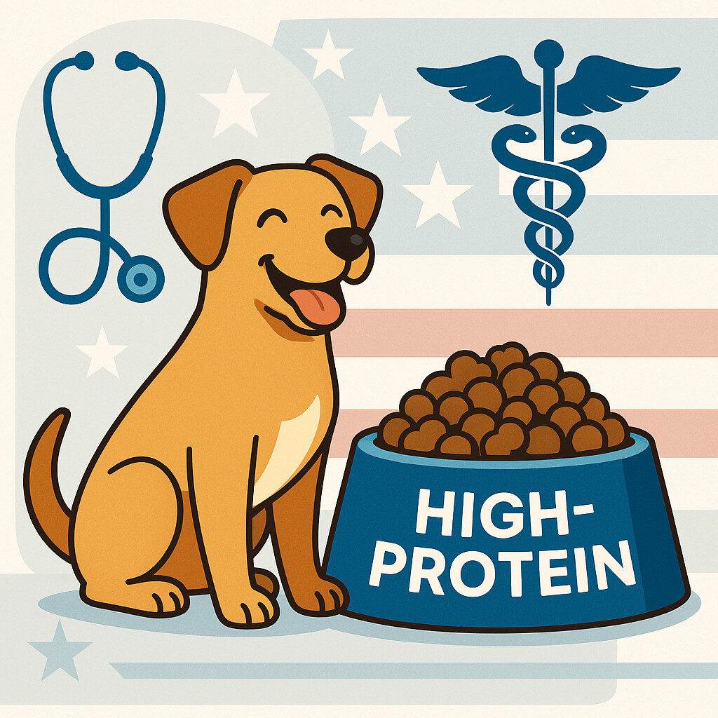 high-protein dog food