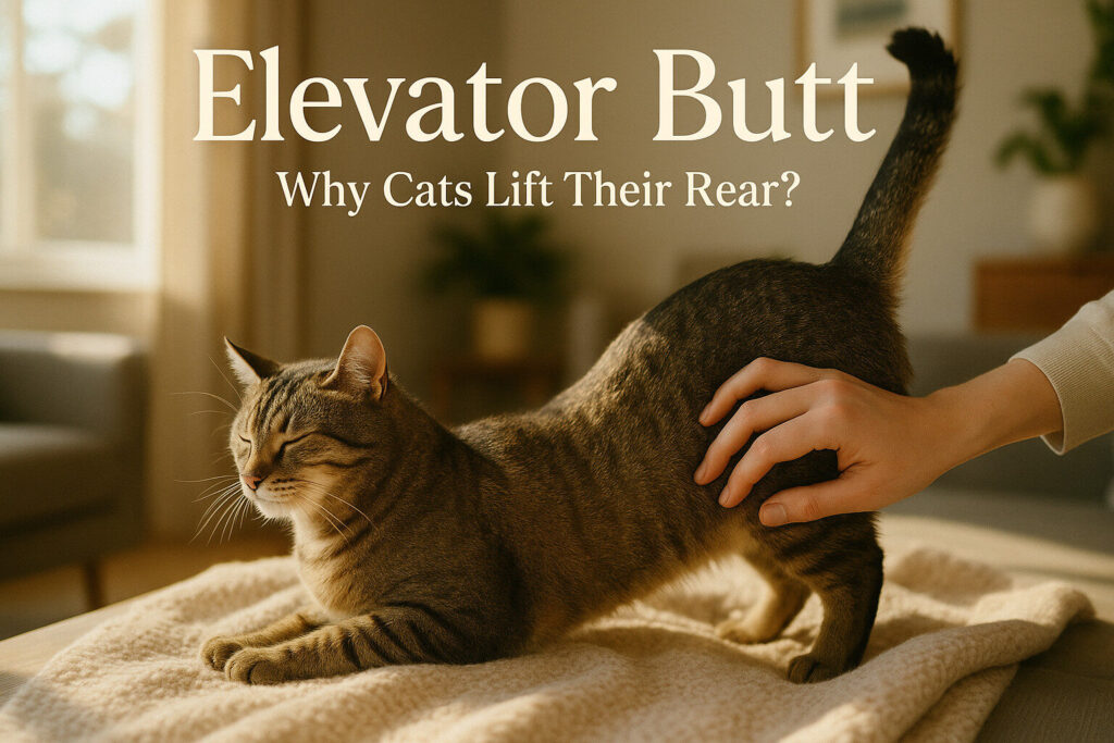 Elevator Butt Cat: Why Your Cat Lifts Her Rear When You Pet Her