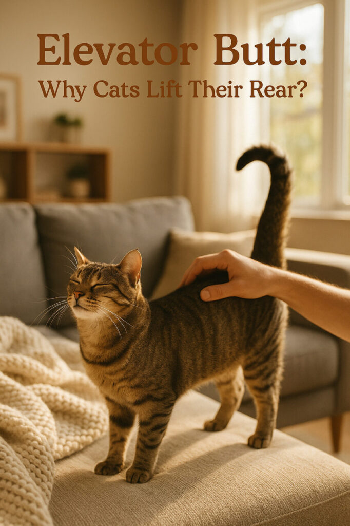 Elevator Butt Cat: Why Your Cat Lifts Her Rear When You Pet Her